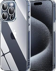 حافظة هاتف من يوجرين حافظة بسيطة ل ايفون 15 برو ماكس من أكري