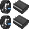45W USB C Super Fast Charger Type C Charger Fast Charging Android Phone Charger Block with 10FT Type C Charging Cable for Samsung Galaxy