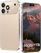17PROMA X - 16GB+1TB Snapdragon8 Gen3 Android 15 5G Dual SIM 6.99" 68+108MP 7000mAh Battery - High-Performance Smartphone with Unbeatable Value(Gold)