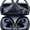 Active Noise Cancelling Wireless Earbuds Bluetooth Headphones 90 Hrs Playtime Ear Buds with Hi-Res Stereo Deep Bass Power Display Earphones