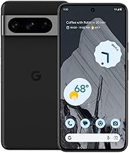 Google Pixel 8 Pro, 128GB Fully Unlocked Black (Renewed)