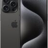 Apple iPhone 15 Pro, 128GB, Black Titanium - Unlocked (Renewed)