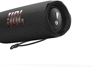 JBL FLIP 6 Portable Wireless Bluetooth Speaker Waterproof - Black (Renewed)