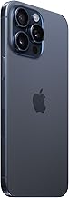 Apple iPhone 15 Pro Max, 256GB, Blue Titanium - Unlocked (Renewed)