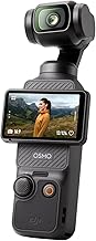 DJI Osmo Pocket 3, Vlogging Cameras with 1'' CMOS & 4K/120fps Vlog Camera, 3-Axis Stabilization, Fast Focusing, Face/Object Tracking, Digital Vlogging Camera for YouTube (Renewed)