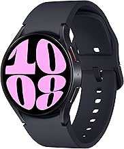 SAMSUNG Galaxy Watch 6 44mm Bluetooth Smartwatch w/ Fitness Tracker, Personalized HR Zones, Advanced Sleep Coaching, Heart Monitor, BIA Sensor, Biggest Screen, US Version, Graphite (Renewed)